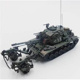 M60A1 WITH KMT-4 MINE ROLLER