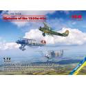 Biplanes of the 1930s and 1940s