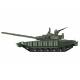 RUSSIAN MAIN BATTLE TANK T-72B3M w/ KMT-8 MINE CLEARING SYSTEM