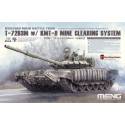 RUSSIAN MAIN BATTLE TANK T-72B3M w/ KMT-8 MINE CLEARING SYSTEM