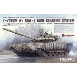 RUSSIAN MAIN BATTLE TANK T-72B3M w/ KMT-8 MINE CLEARING SYSTEM