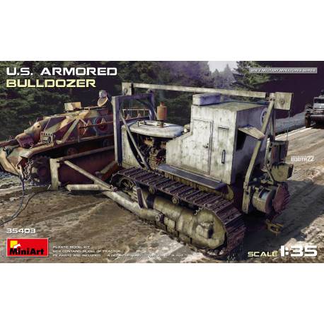 U.S. ARMORED BULLDOZER