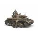 Panzerkampfwagen IV Ausf F. & Motorcycle North Africa
