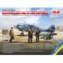 Bristol Beaufort Mk.IA with RAF pilots