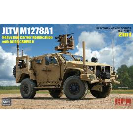 JLTV M1278A1 Heavy Gun Carrier Modification with M153 Crows II US Army / Slovenian Armed Forces