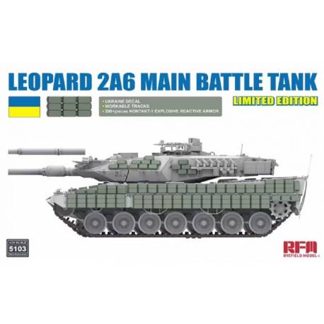 Leopard 2A6 Main Battle Tank Limited Edition