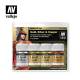 SET DE PEINTURE METALLIC SET GOLD SILVER COPPER| 4X35ml | VALLEJO | 70199