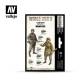 SET DE PEINTURE WWII INFANTERIE ALLEMANDE VALLEJO|6X17ml|70206