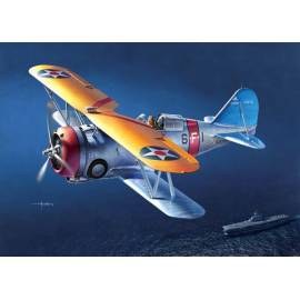 US Navy Fighter F3F-2 VF-6 Fighting Six|ACADEMY|12326|1:48