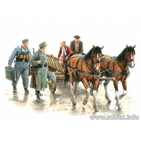 Figurines Somewhere in Europe... 1944|MasterBox|MB3538|1:35