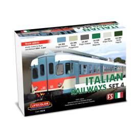 Peinture Italian Railways Set 4- 6X22 ml