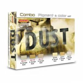 Dust Pigment & Colour Combo Set|LIFECOLOR|LCSPG04