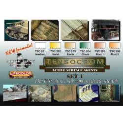 TENSOCROM SET 1 LIQUID PIGMENTS  