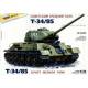 Maquette Char Soviet médium Tank T-34/85| ZVEZDA|3533|1:35 Maquette char promo