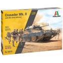 Crusader II with 8th Army Infantry