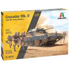 Crusader II with 8th Army Infantry