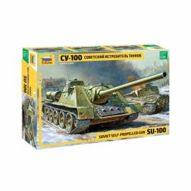 Maquette Char SU-100 Soviet Self-propelled Gun|ZVEZDA|3531|1:35