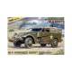 Maquette blindé US Army M-3 Armored Scout Car avec Canvas|ZVEZDA|3581|1:35