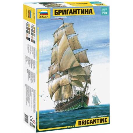 Maquette Navire Brigantine|ZVEZDA|9011|1:100