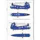 Piasecki HUP-1 + resin parts