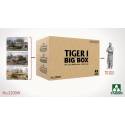 TIGER I BIG BOX Mid, Late, Mid (Otto Carius) & 1/16 Otto Carius figure