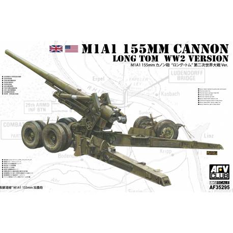 M1A1 155mm Cannon "Long Tom" WWII version