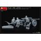 GERMAN 7.5CM ANTI-TANK GUN PaK 40 Late w/ELITE ARTILLERIE REGIMENT CREW