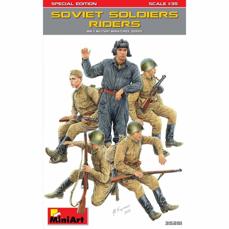 Soviet Soldati Riders. Special Editionmaquette Personaggio Riders