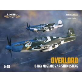Overlord: D-Day Mustangs P-51B Mustang Dual Combo Limited Edition