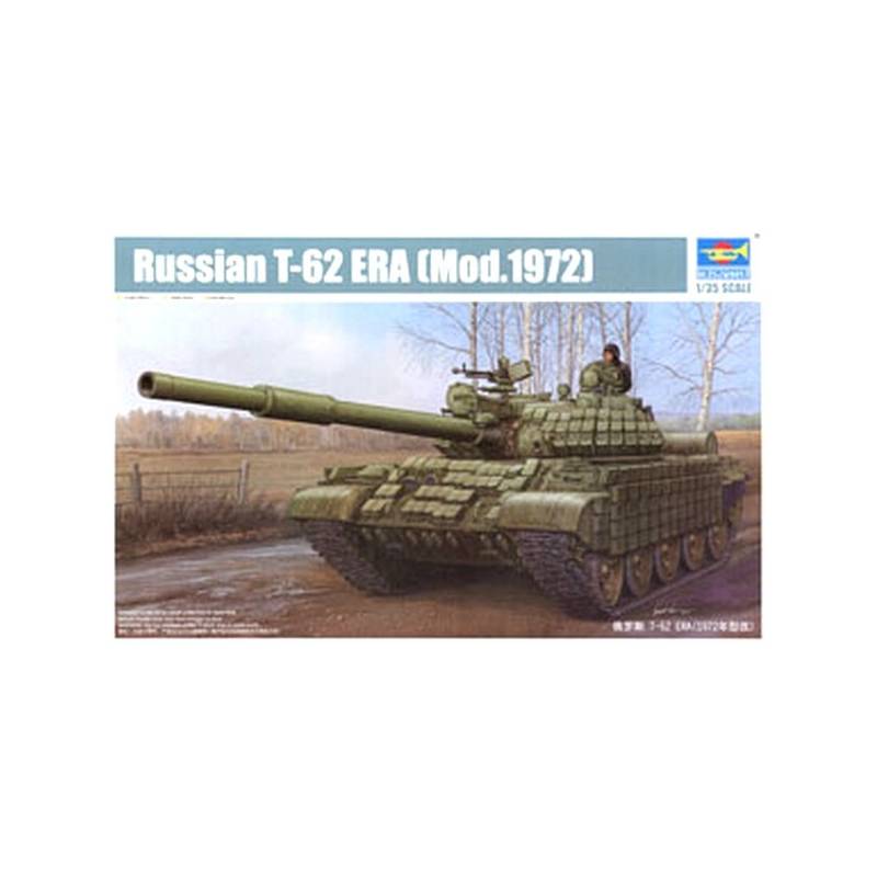 Maquette Char Russian T-62 Era (mod.1972) Trumpeter 01556 1/35ème ...