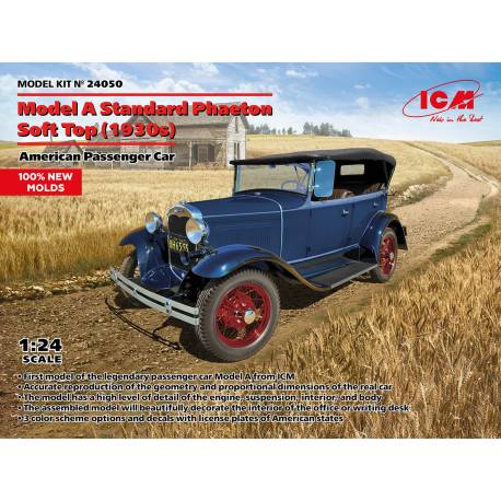 Model A Standard Phaeton Soft Top (1930s)  American Passenger Car