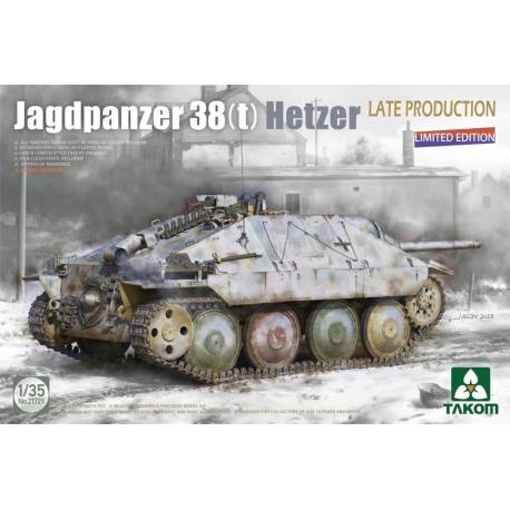 Jagdpanzer 38(t) Hetzer Late Production Limited Edition (Without Interior)