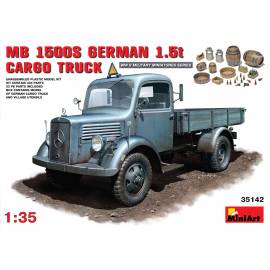 MB 1500S GERMAN 1,5t CARGO TRUCK 