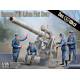 German WWII 8,8cm FlaK Crew