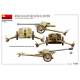 GERMAN 7.5CM ANTI-TANK GUN PAK 40. MID PROD. WITH FIELD ARTILLERY CREW