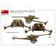 GERMAN 7.5CM ANTI-TANK GUN PAK 40. MID PROD. WITH FIELD ARTILLERY CREW