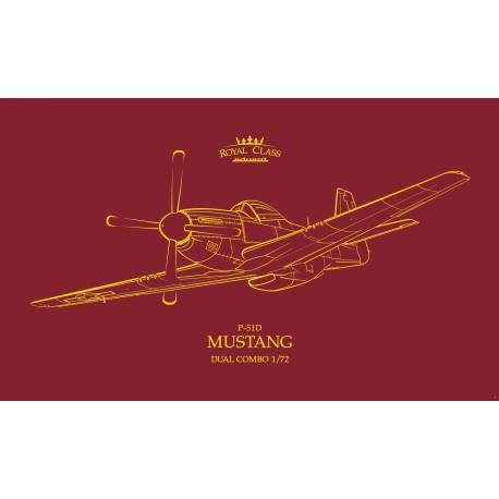 P-51D MUSTANG DUAL COMBO Royal Class edition