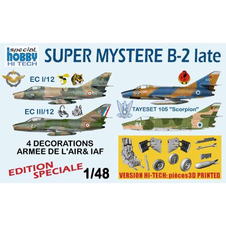 SMB-2 Super Mystère 'Sa'ar - Israeli Storm in the Sky' Hi-Tech Kit  Edition limitée