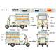 60‘~70’s Saigon Shuttle Motor-Tricycle Depot and a take break drive [2 kits In 1 box]