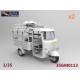 60‘~70’s Saigon Shuttle Motor-Tricycle Depot and a take break drive [2 kits In 1 box]