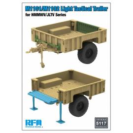 M1101/M1102 Light Tactical Trailer for HMMWV/JLTV Series