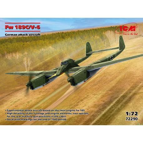 Focke-Wulf Fw 189C / V6 German attack aircraft