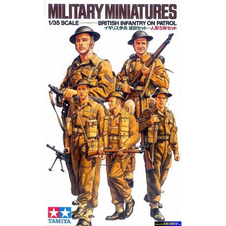 British Infantry on Patrol 