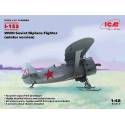 I-153 (winter version)  WWII Soviet Biplane Fighter