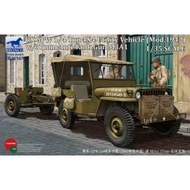 US GPW 1/4 ton 4×4 Utility Vehicle (Model 1942) w/37mm AT Gun M3A1 