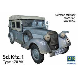 Sd. Kfz. 1 Type 170 VK, German Military Staff car, WW II Era