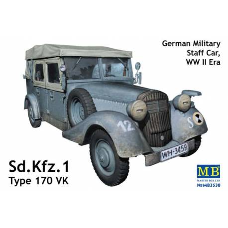 Sd. Kfz. 1 Type 170 VK, German Military Staff car, WW II Era  