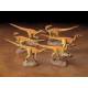 Velociraptors Pack of Six