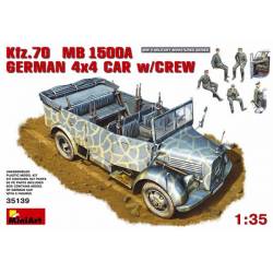 Kfz.70 MB 1500A German 4x4 Car w/Crew