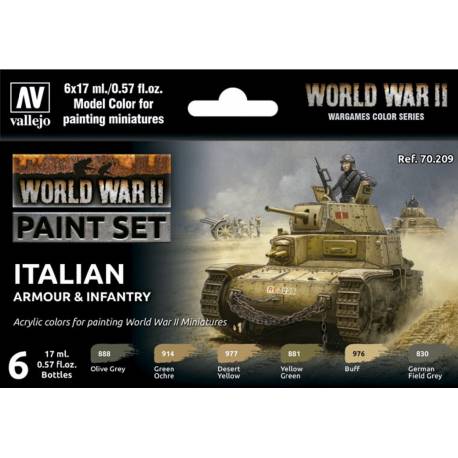 WWII Italian Armour & Infantry